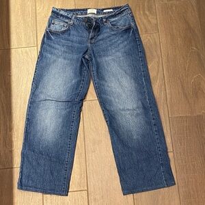 Cotton On Women's Straight Leg Blue Jeans